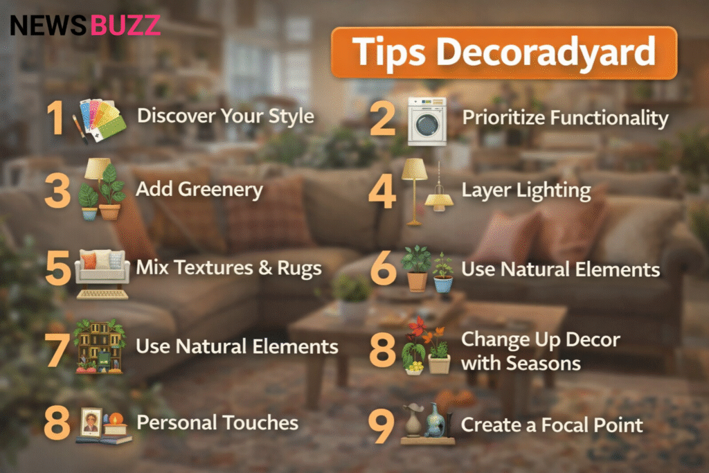 Tips Decoradyard