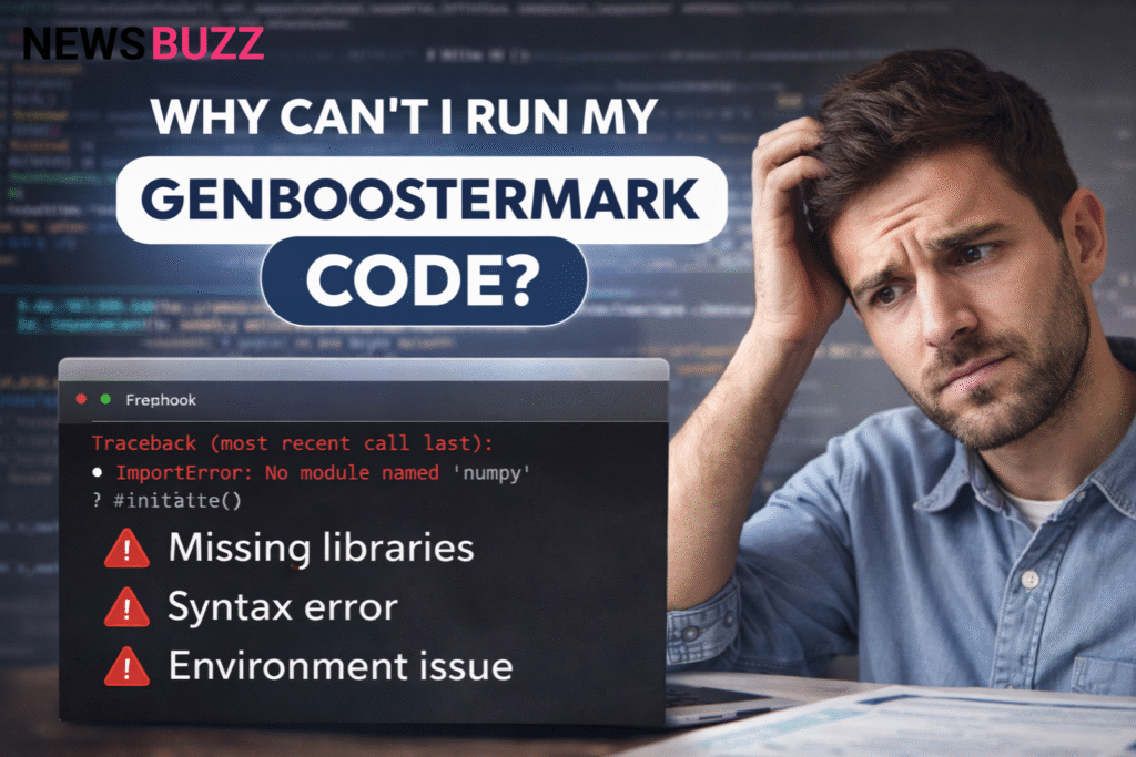 Why Can’t I Run My GenboosterMark Code