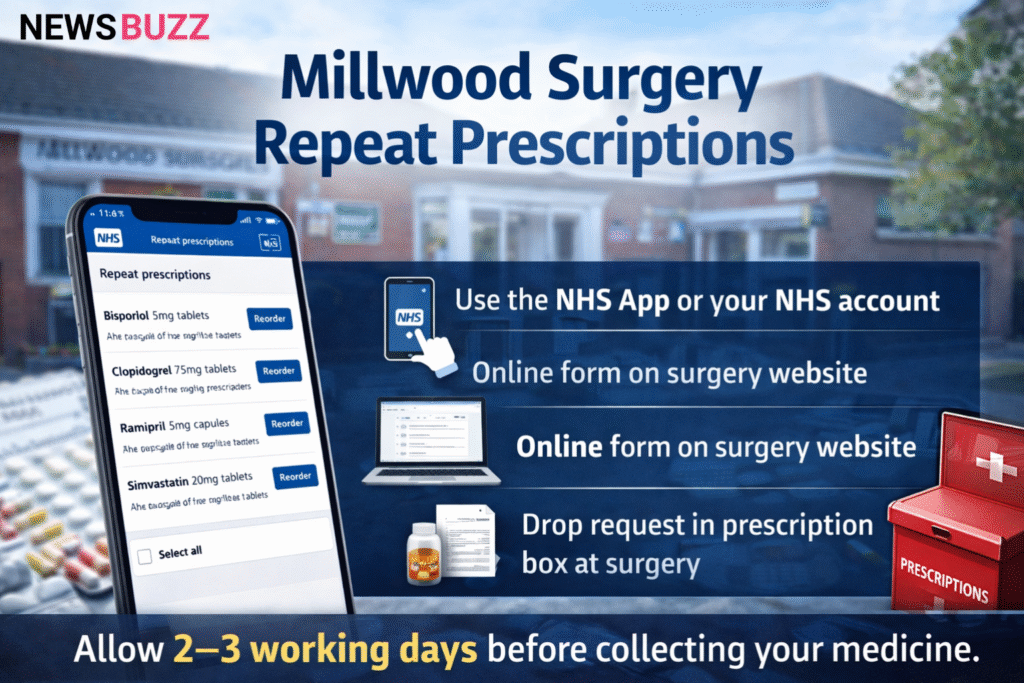 Millwood Surgery Repeat Prescriptions