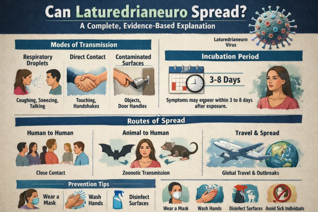 Can Laturedrianeuro Spread