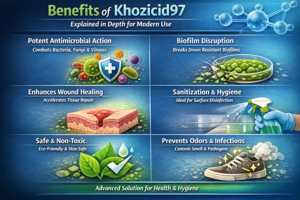 Benefits of khozicid97